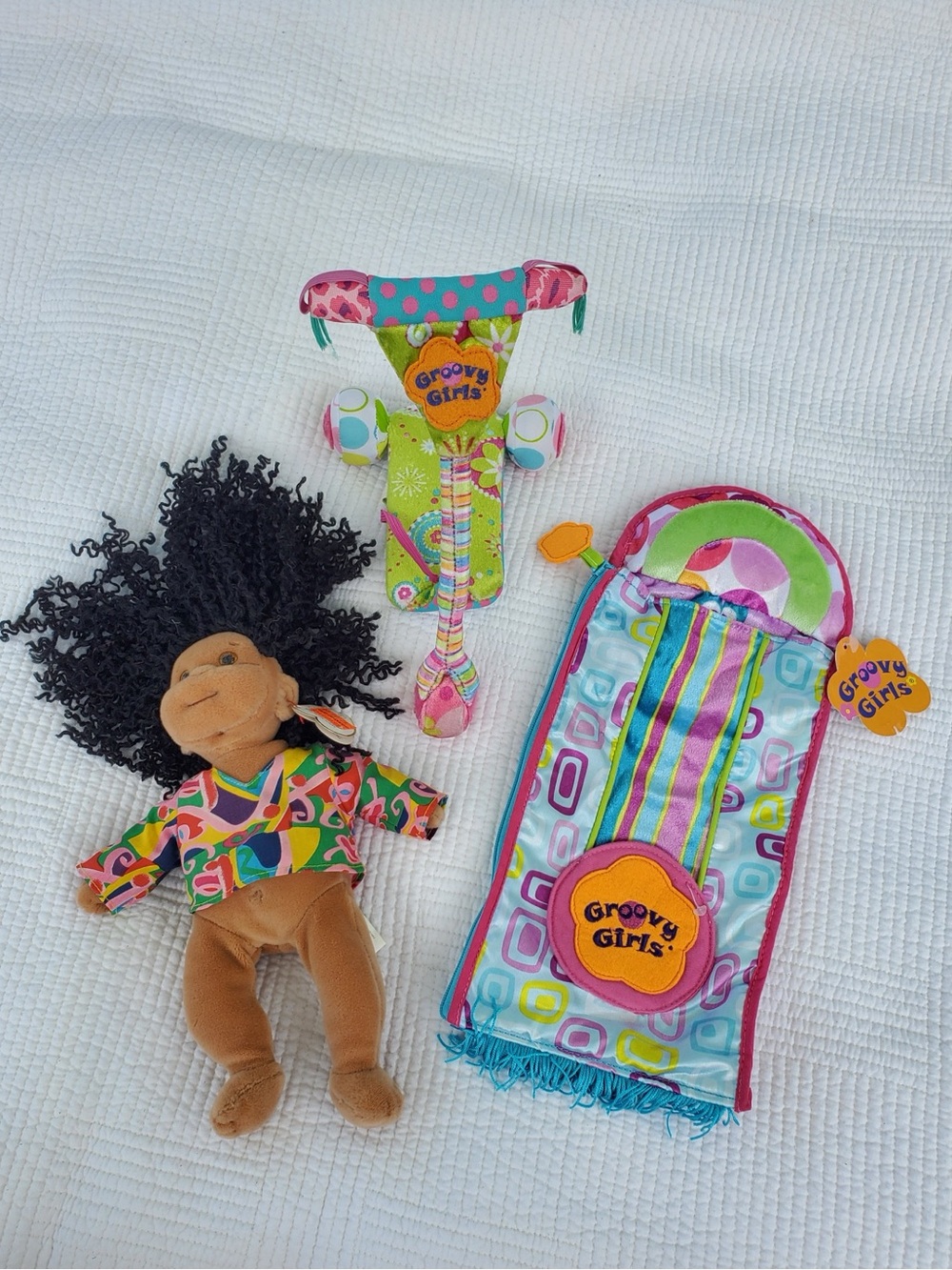 Vintage Groovy Girls Doll And Accessories